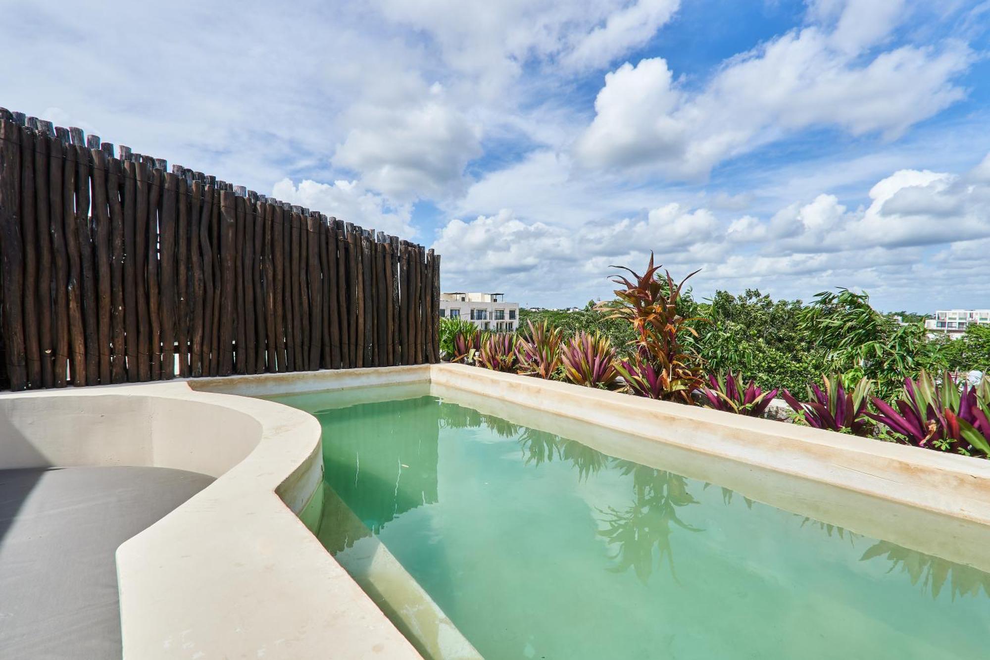 Dhalia - Private Roof With Pool & Beach Club Access Tulum Exterior photo